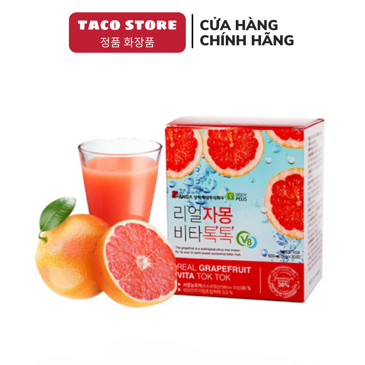 Trà Bưởi Đỏ SangA GIảm Cân Đẹp Da Hàn Quốc (Hộp 30 gói)
