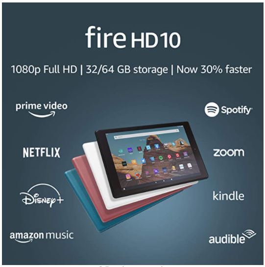 Máy tính bảng Kindle Fire HD 10 - 2019 - đời mới nhất 9th
