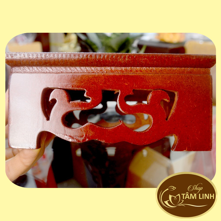 Đôn Gỗ Vuông MDF Đặt Tượng Thờ Nhiều Size