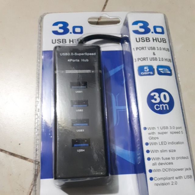 Bộ chia usb 3.0 4 cổng | hub usb 3.0 4ports