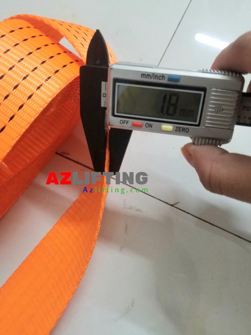 [HCM]Dây đai vải polyester webbing 50mm Cam