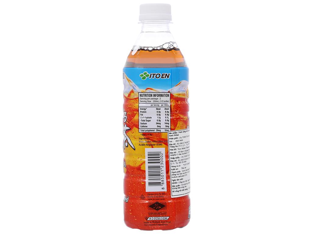 Nước uống trà lúa mạch không đường 500ml