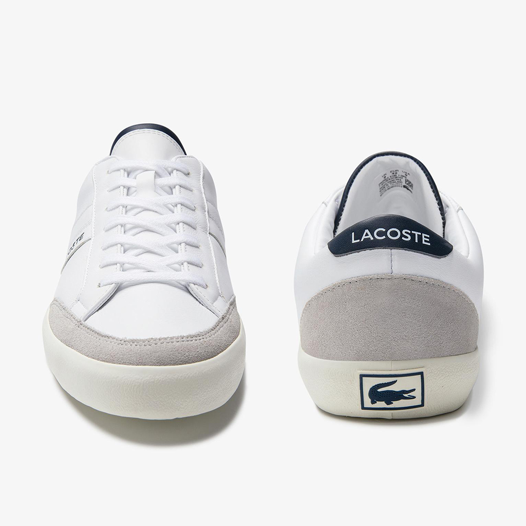 [FreeshipMAX] Giày Lacoste Coupole Leather 120 – Trắng