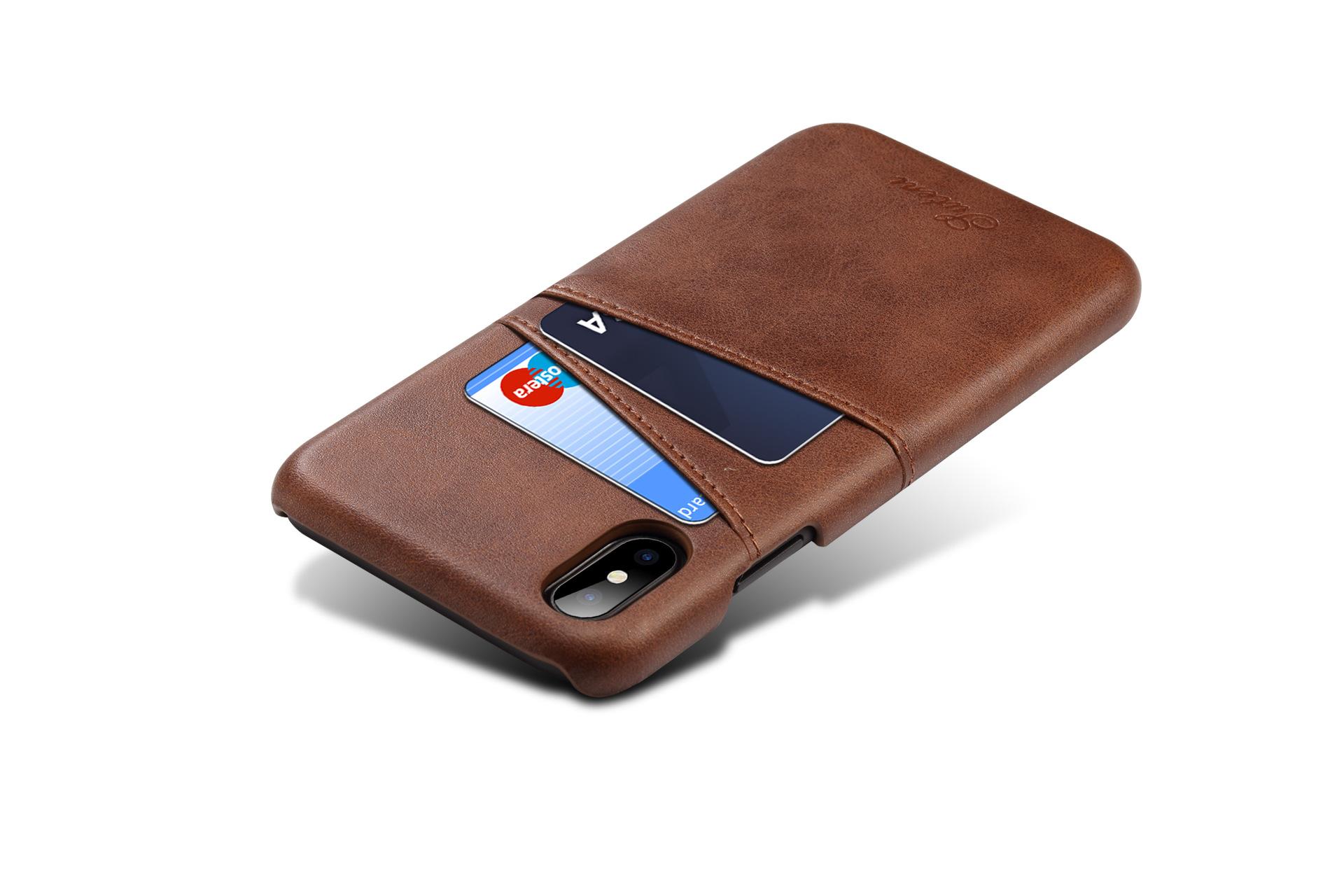 Ốp lưng da cao cấp và đựng thẻ cho iPhone XR/  iPhone XS Max