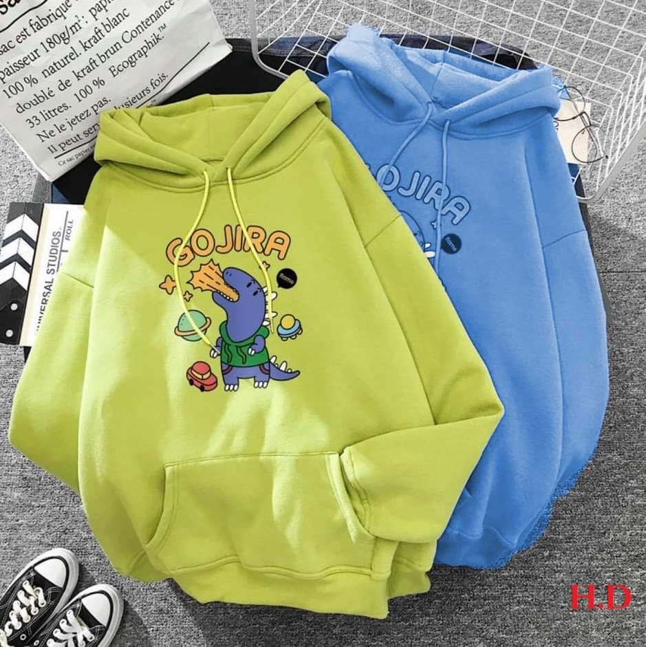 Áo hoodie khủng long Goria HDA1020