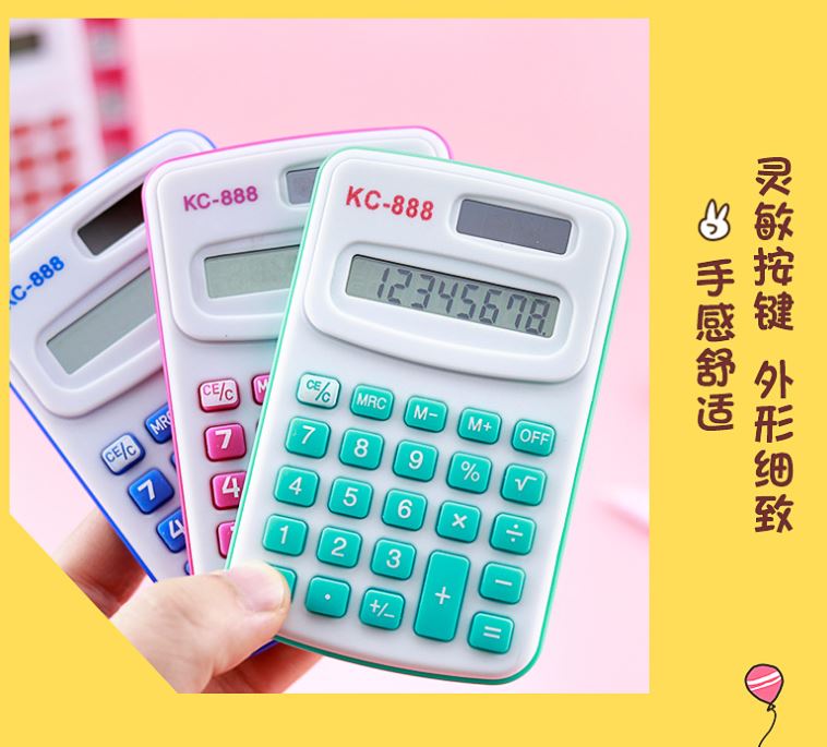 Máy Tính Mini Bỏ Túi Dễ Thương