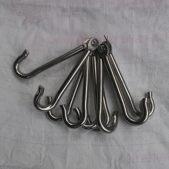 Móc treo quạt, treo đèn trần (bằng inox dài 20 cm - không gỉ ,móc không đế)