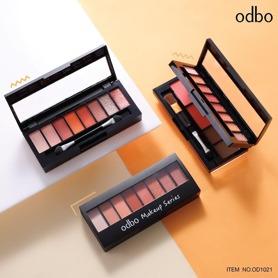 Set Phấn Mắt - Mày - Má Hồng Odbo Makeup Series No4