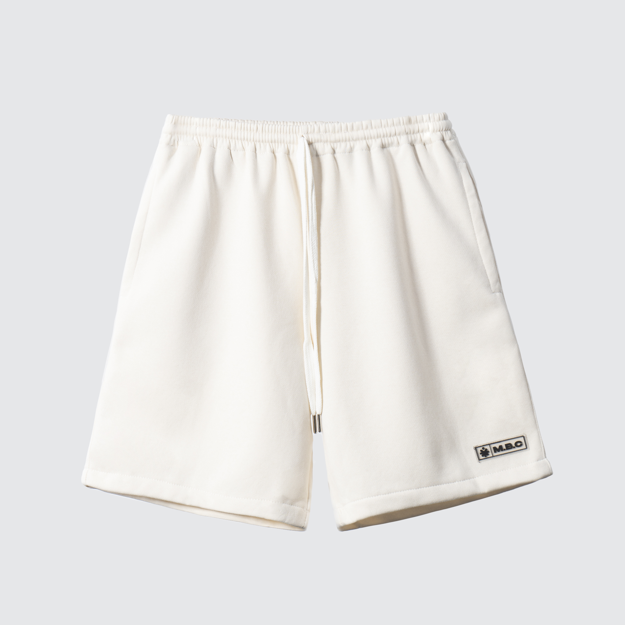 Quần Shorts Thun Basic MBC - Kem