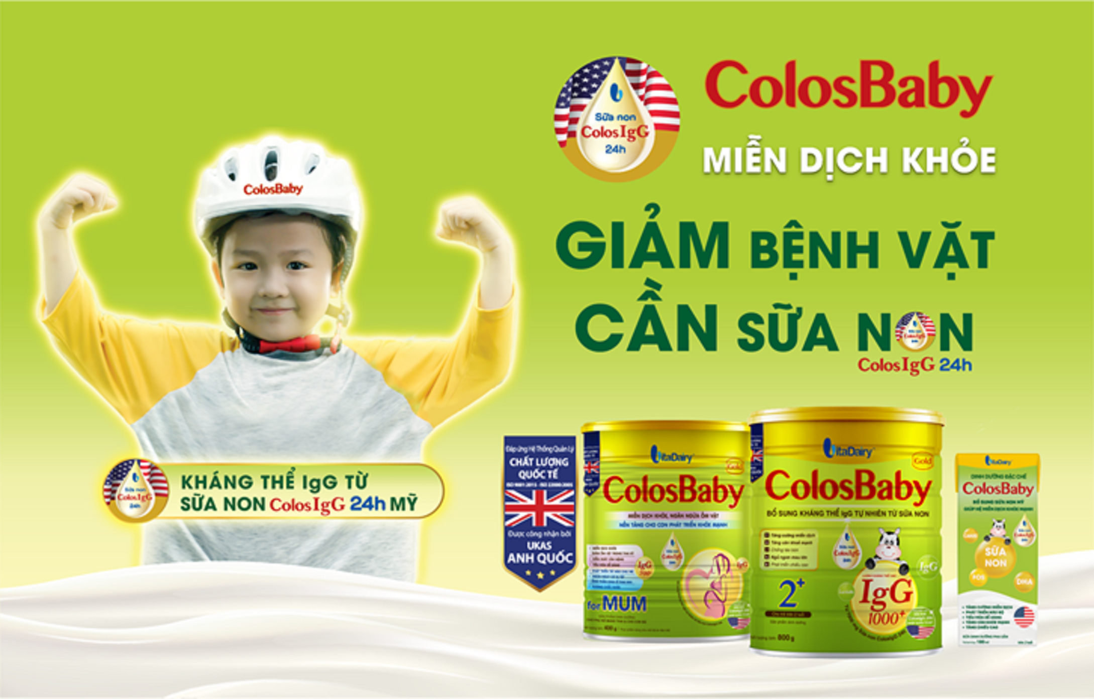 Sữa ColosBaby Gold 2+ 800g ( tren 2 tuổi)