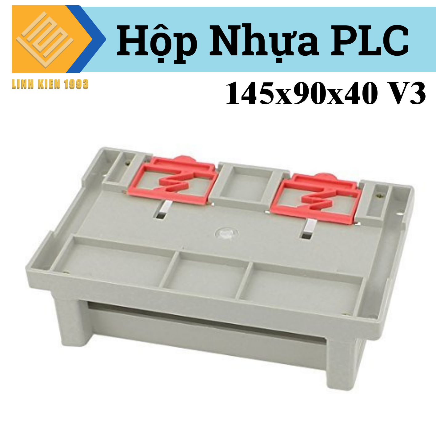 Hộp Nhựa PLC 145x90x40 V3