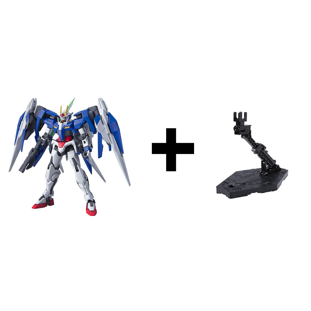 Combo Mô hình lắp ráp HG 00 Raiser + Dụng cụ ( tặng base )