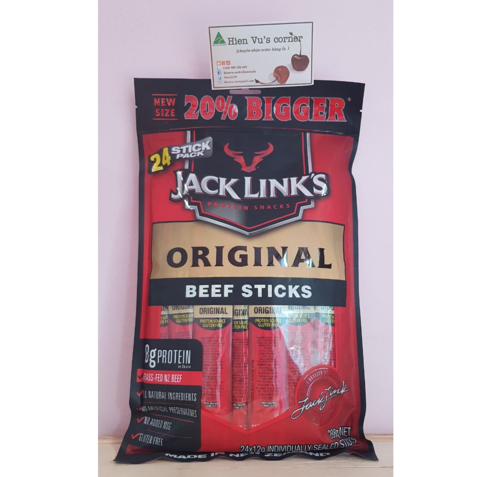 [HCM]Combo 2 gói khô bò Jack Link Newzeland