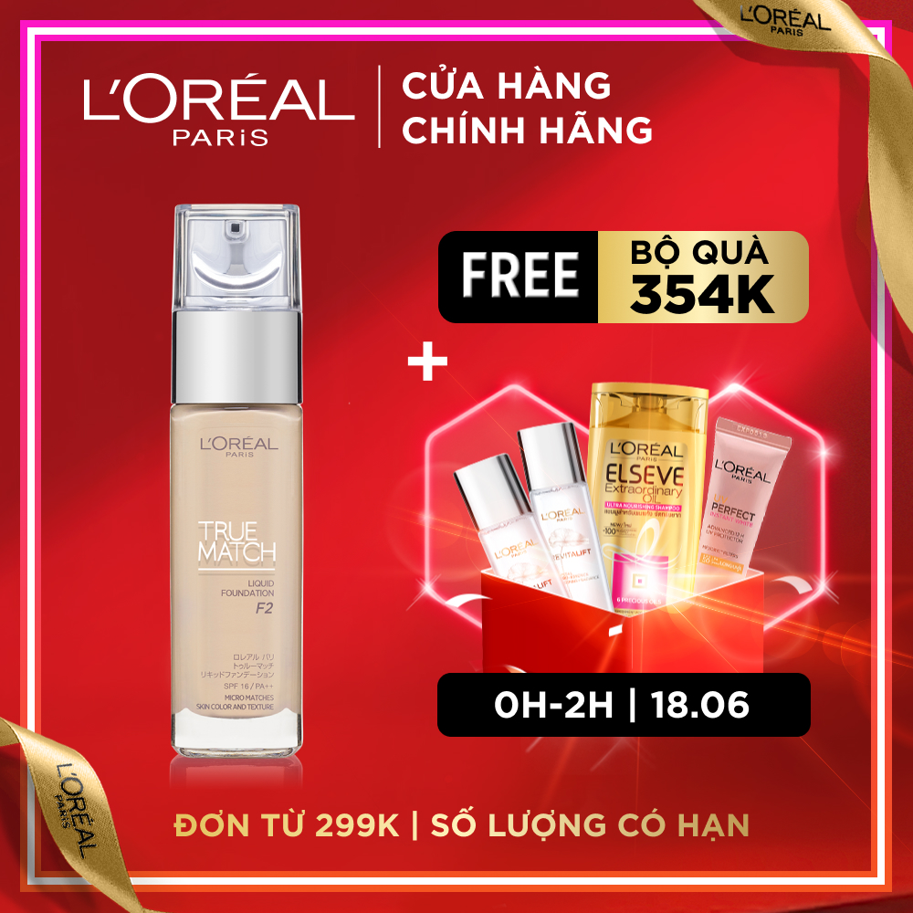 Kem nền mịn da dạng lỏng L'Oreal Paris|ProductId:391