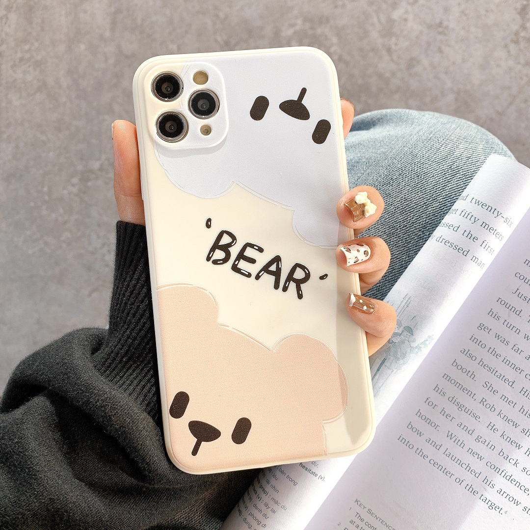 Ốp Lưng Silicon Màu Bảo Vệ Camera BEAR