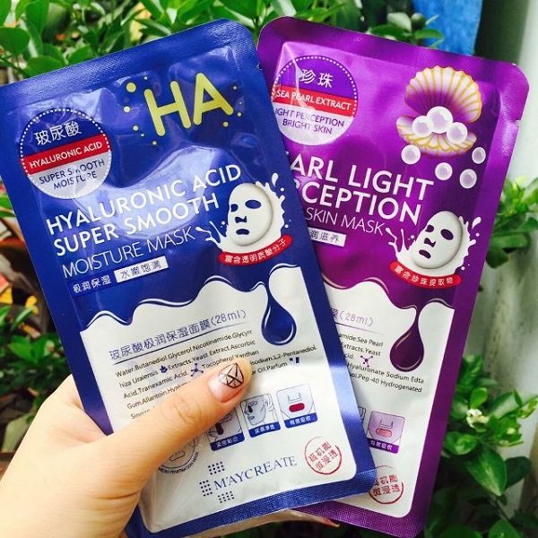 [CHÍNH HÃNG] Hộp mặt nạ cấp ẩm - dưỡng trắng HA (20 miếng)