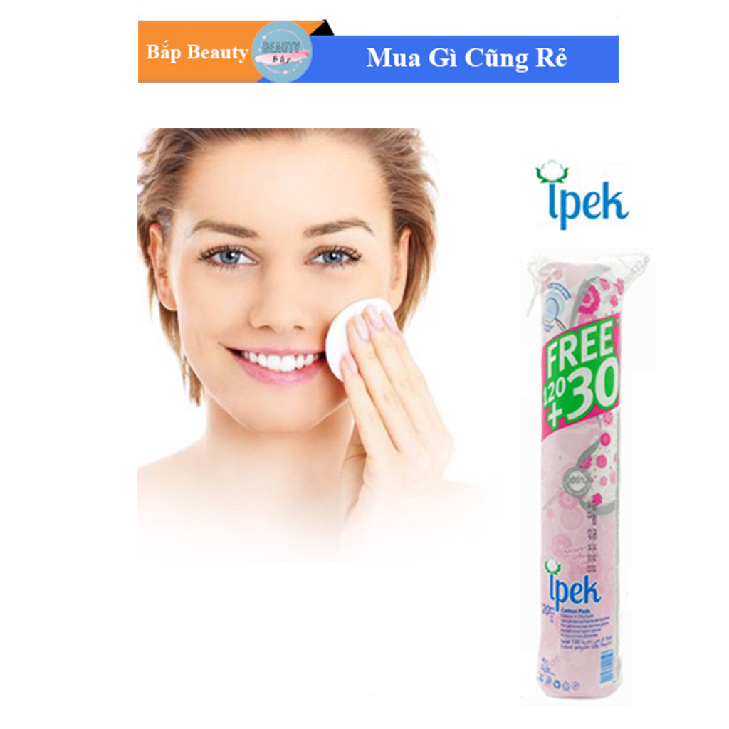 Bông tẩy trang IPEK 150 Miếng (Thổ Nhĩ Kì)