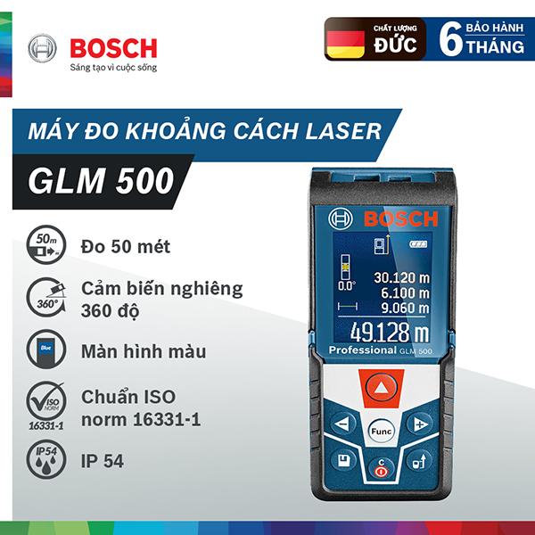 Máy đo khoảng cách laser Bosch GLM 500