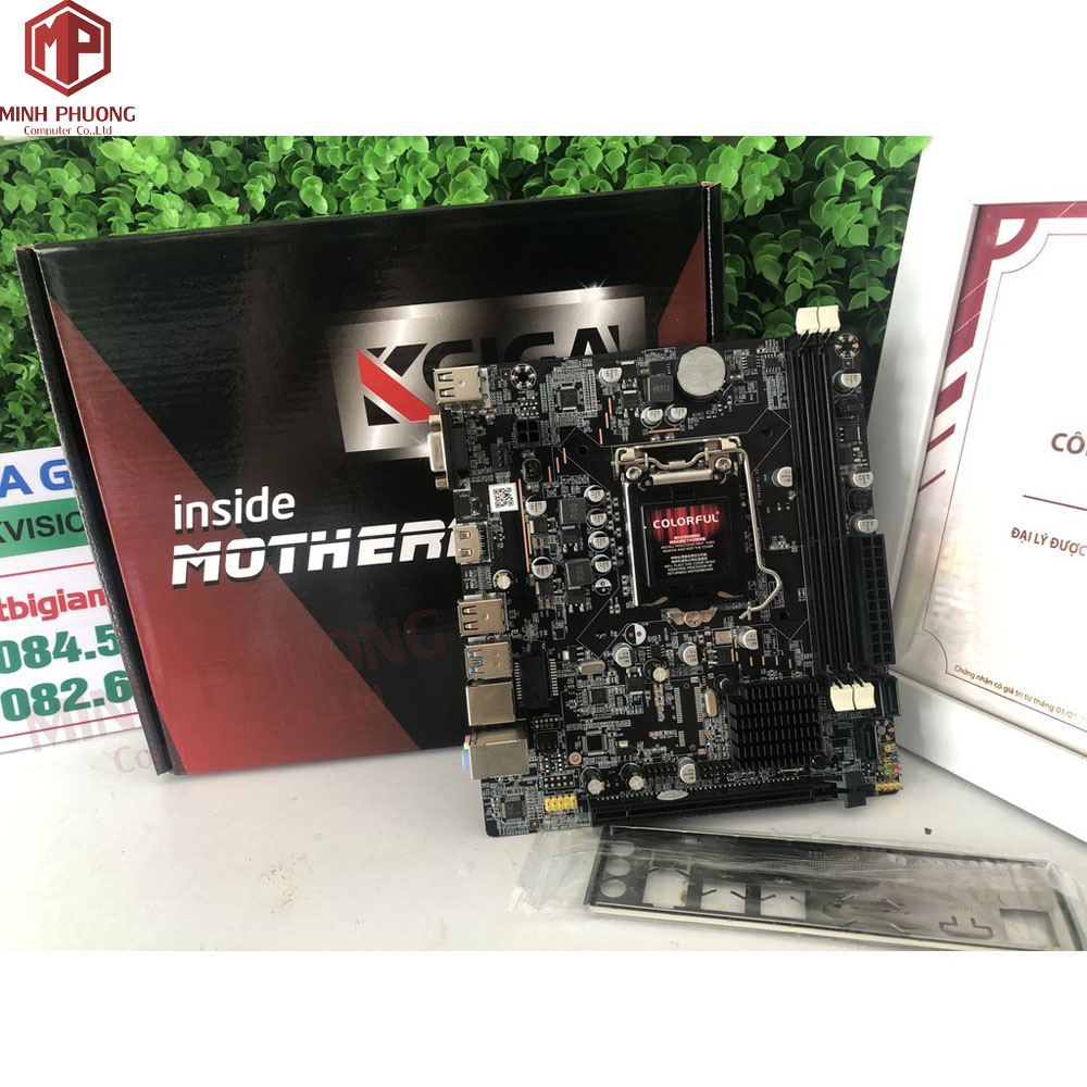Bo Mạch Chủ Mainboard KGIGA H61 chất lượng