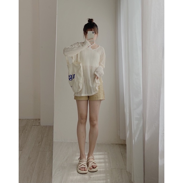 Set áo lưới kèm áo yếm 781