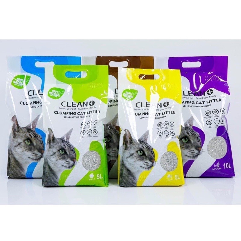 Cát vệ sinh cho mèo được làm từ cát đất sét CLEAN +