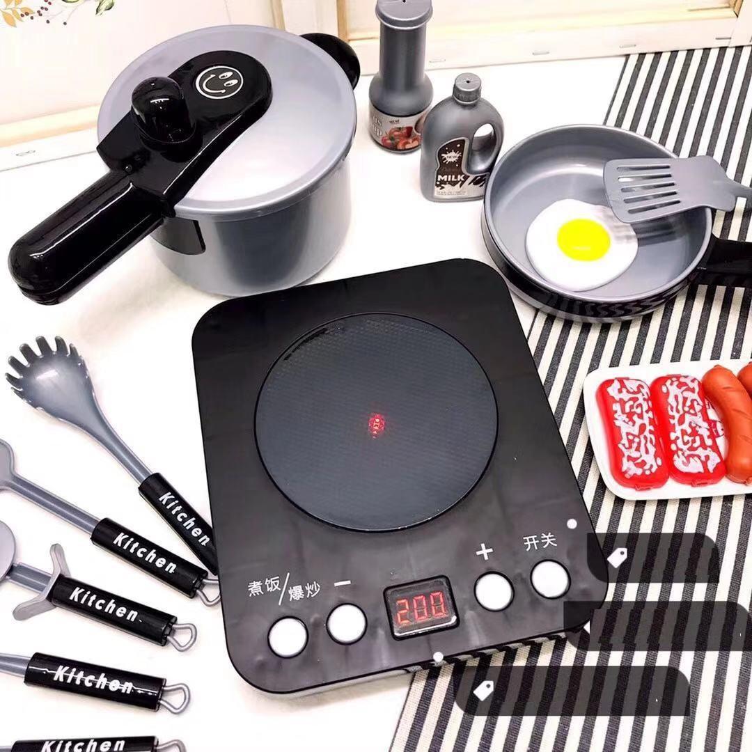 Bộ Đồ Chơi Nấu Ăn Nhà Bếp 36 Món - Chất Liệu An Toàn