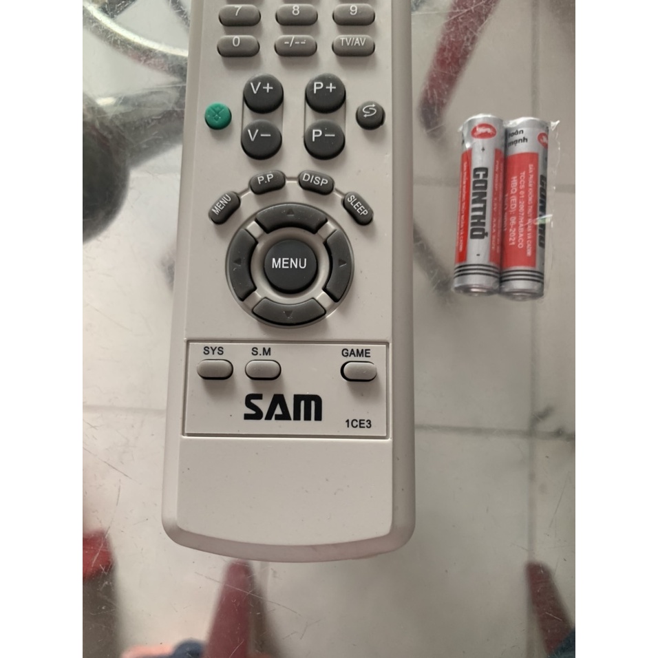 Remote tivi - điều khiển tv sam nhỏ sam vuông - điều khiển tivi sam