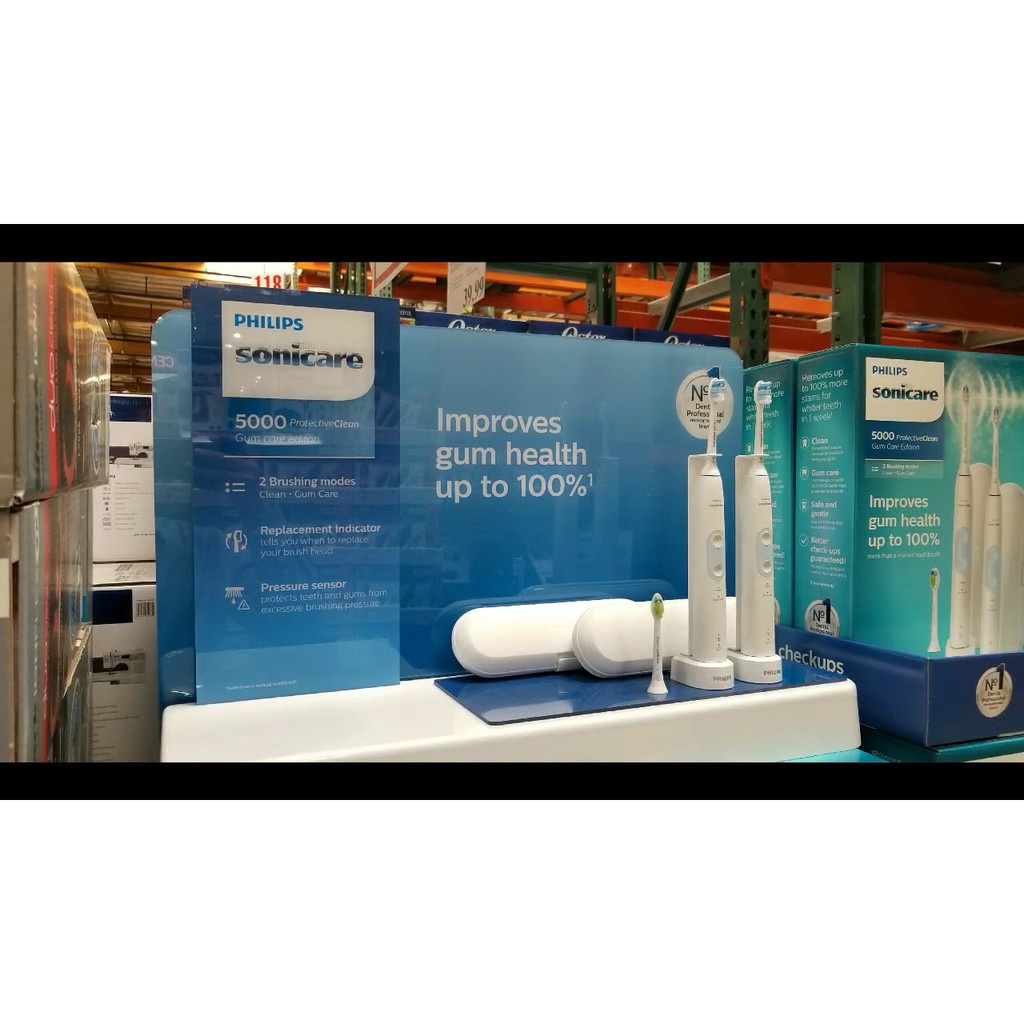 [CHÍNH HÃNG] Set đôi bàn chải Philips sonicare 5000