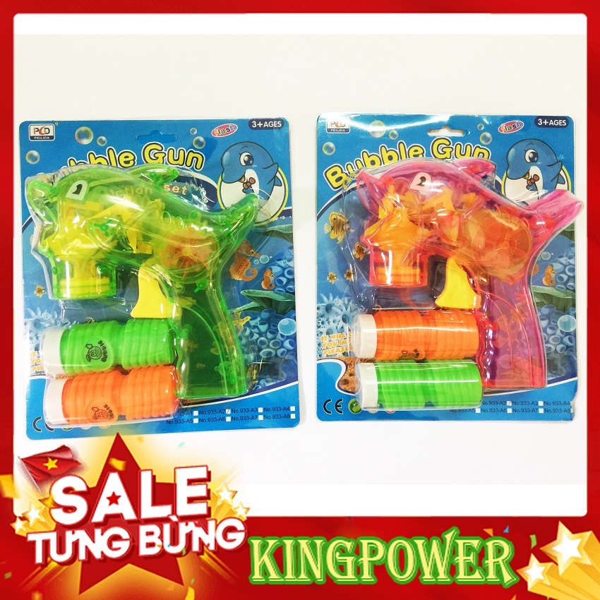 Đồ Chơi Thổi Bong Bóng Xà Phòng KINGPOWER - 2 Màu Đặc Trưng, Thổi Bong Bóng Nhiều Màu Sắc, Phát Sáng Đèn Led, Dễ Dàng Sử Dụng Và Thay Thế, An Toàn Tuyệt Đối
