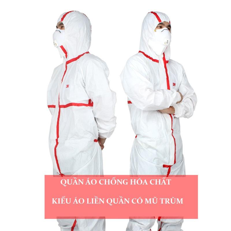 Quần áo chống hóa chất 3M _Size XL