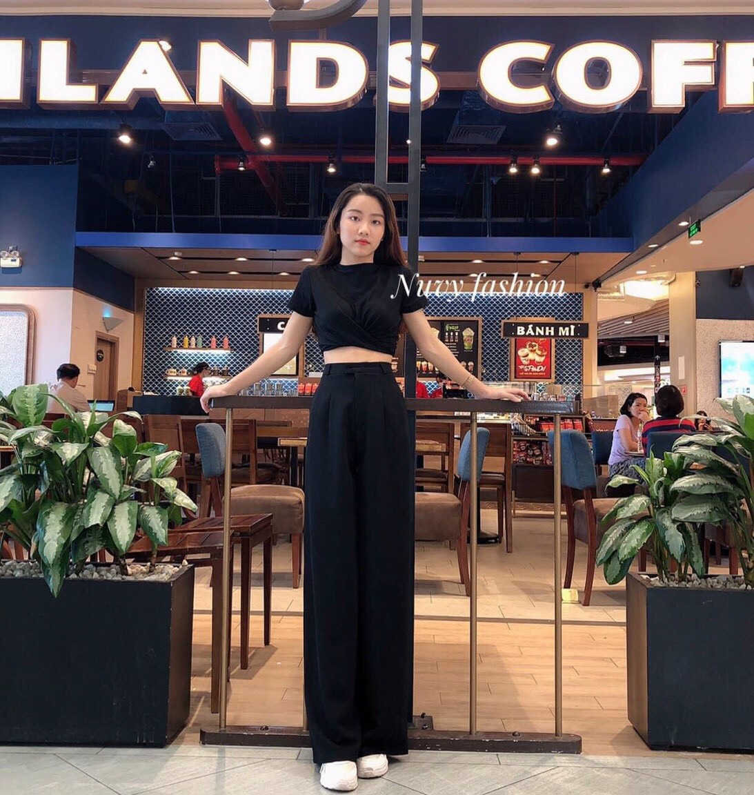 [TẾT YÊU THƯƠNG] Quần ống suông, ống rộng dài 100cm, quần khóa giữa, khuy giữa nhiều màu đẹp.