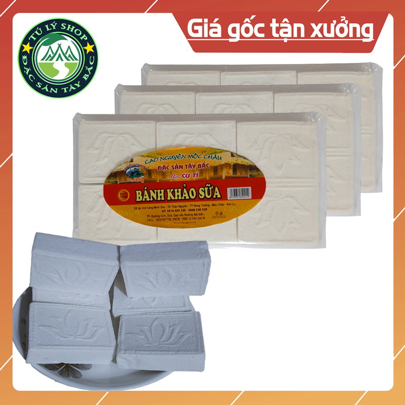 Bánh khảo sữa Mộc Châu 150g (Hiệu Cu Tỉ)