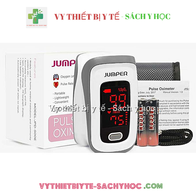 Máy đo nồng độ oxy trong máu spo2 jumper jpd-500d
