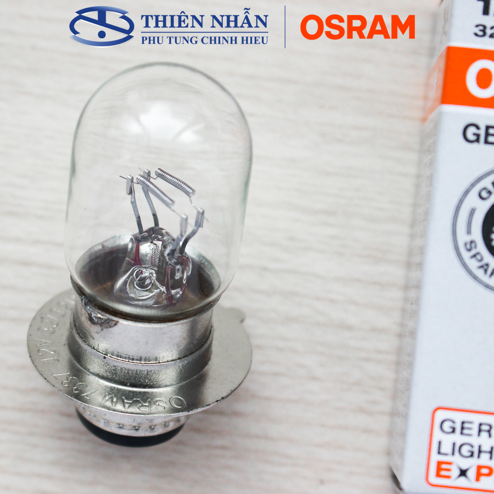 Bóng đèn Halogen OSRAM M5 (T19) xe Dream, Wave alpha (7337)