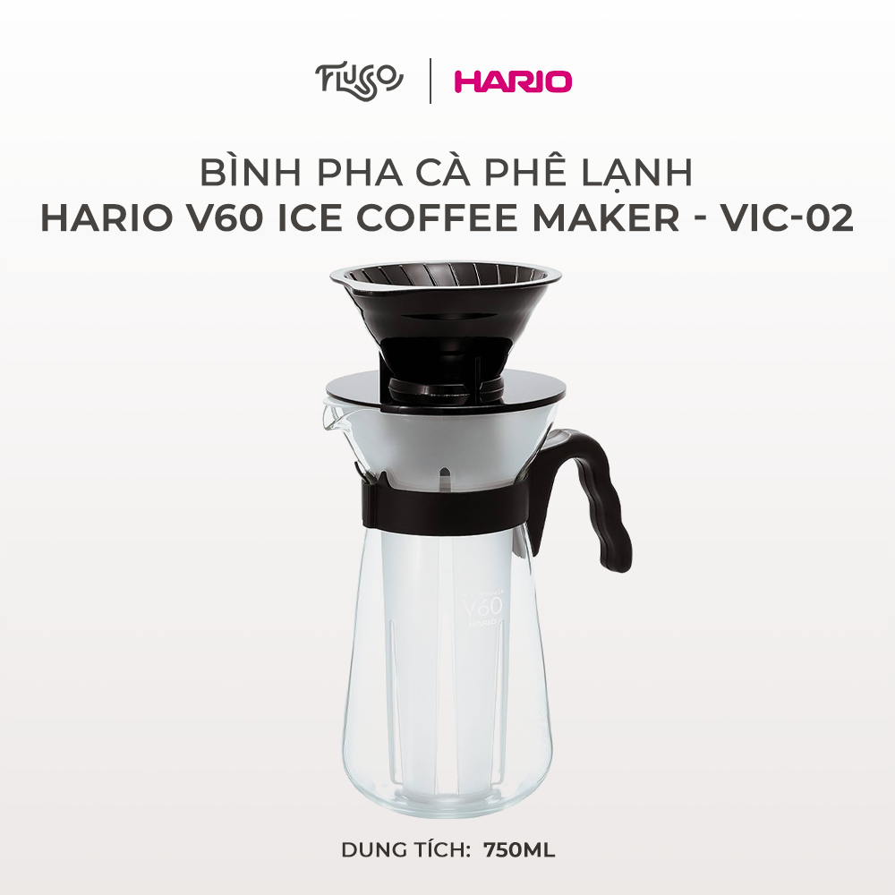 Bình Pha Cà Phê Đá Hario - Mã VIC-02B-