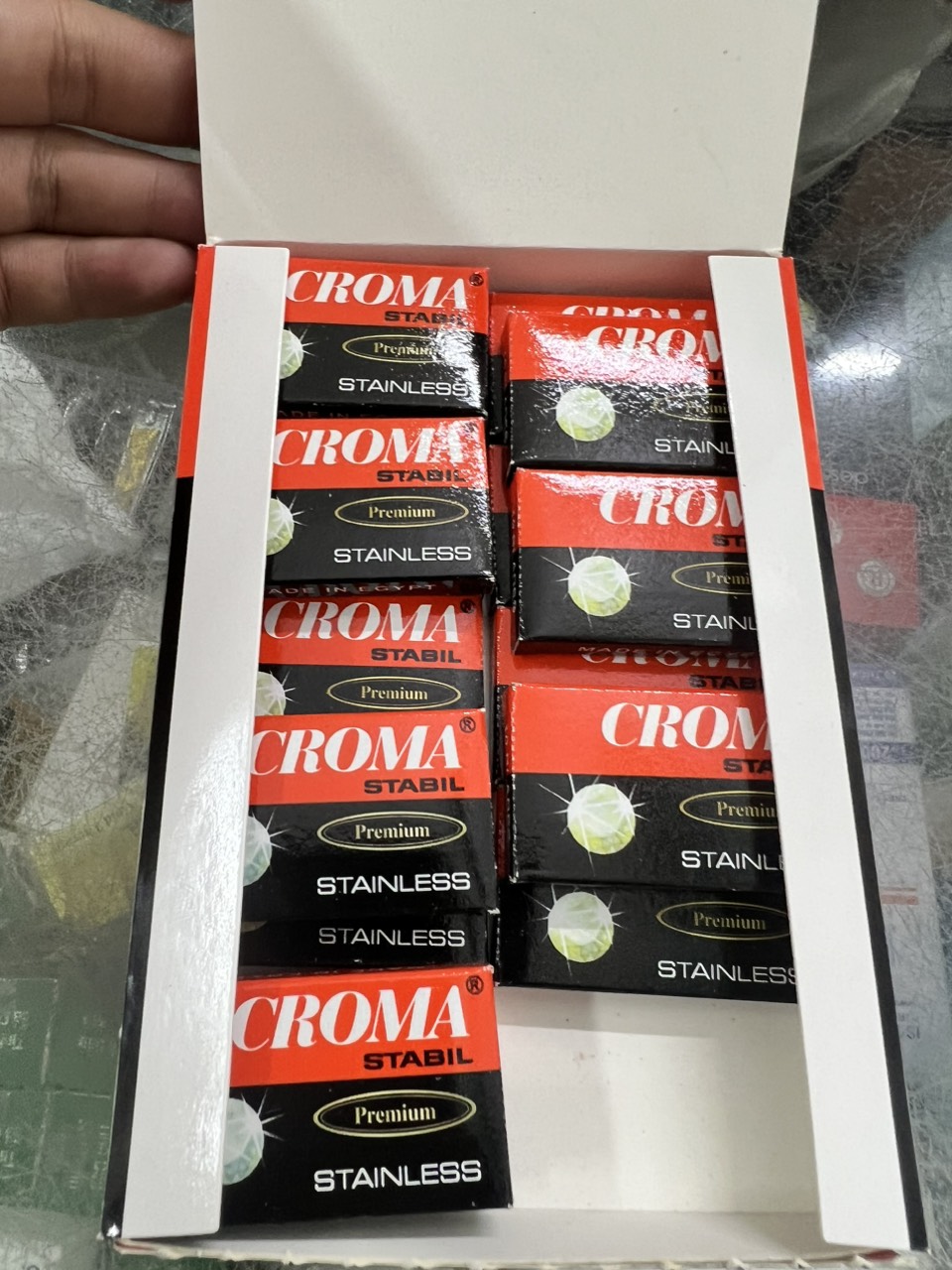 Lưỡi Dao Cạo Lam CROMA Siêu Bén
