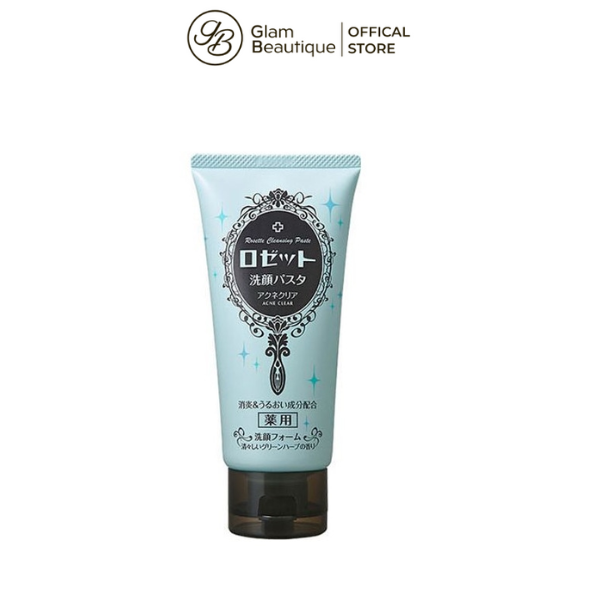 Sửa rửa mặt Rosette cấp ẩm, se khít LCL từ đất sét 120g Glam Beautique