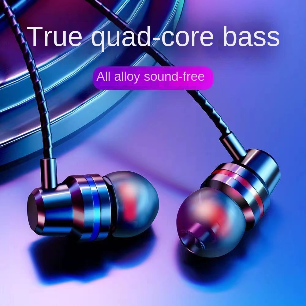 Tai nghe bass mạnh mẽ/Tai Nghe Gaming B6 Có Dây Nhét Tai Chơi Game Chống Ồn Có Mic In Ear Cho ĐT táo Android