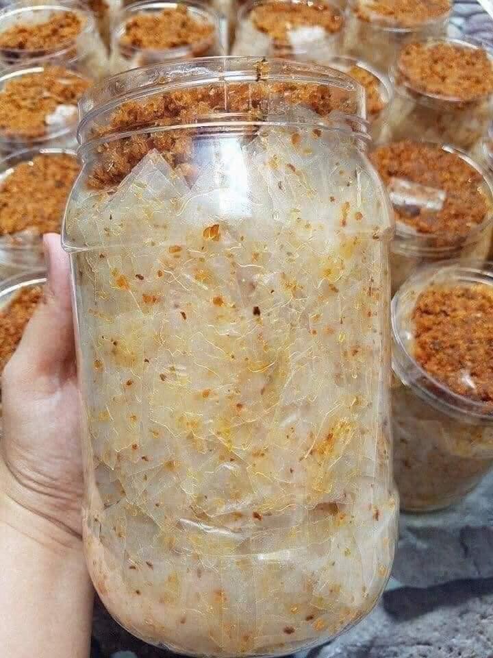Bánh tráng tỏi tôm