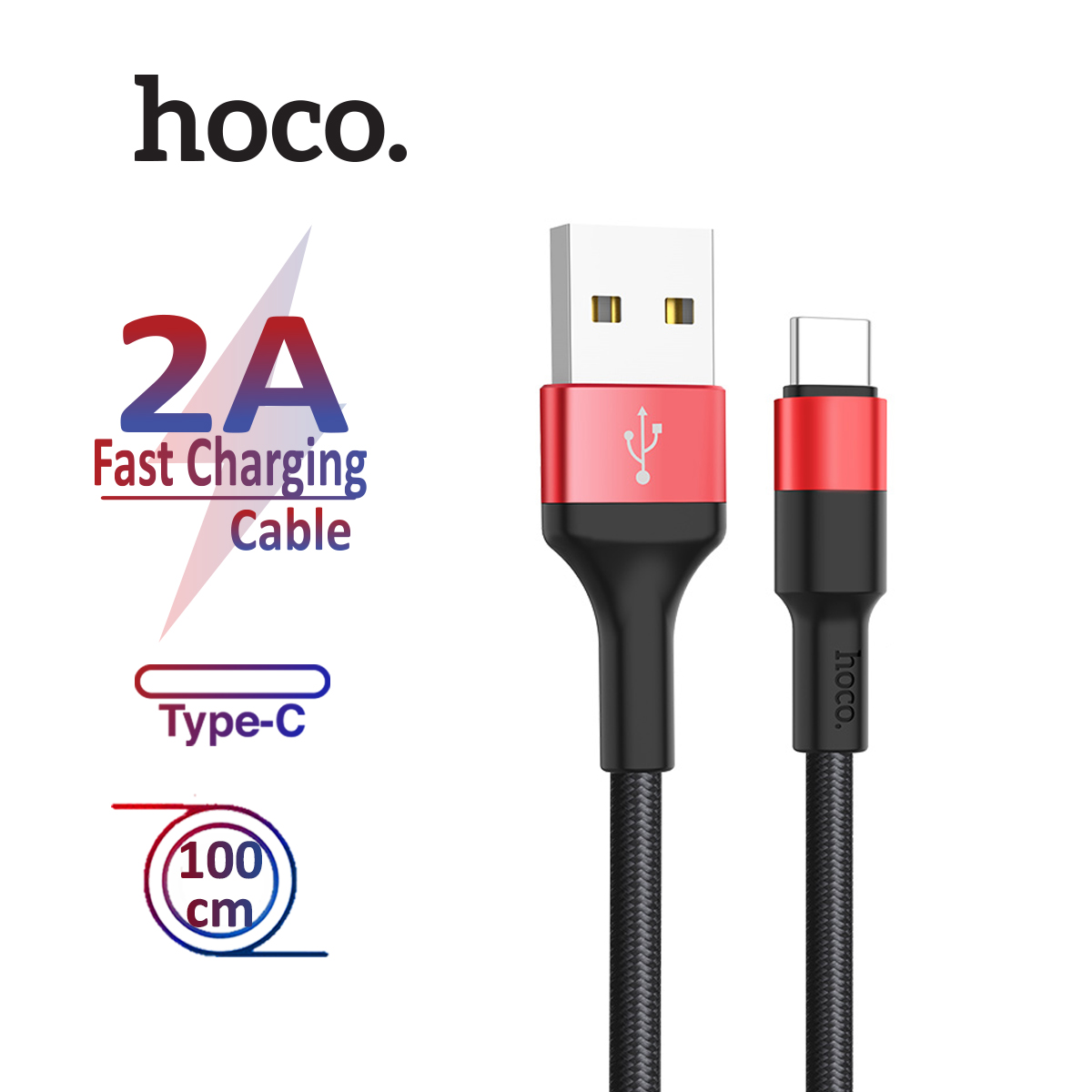 [HCM]Cáp sạc USB Type - C Hoco X26 sạc nhanh 2.0A dài 1m cho Smart phone - Table