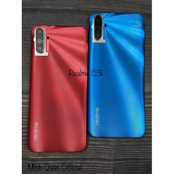Bộ vỏ realme C3i xịn có kính camera