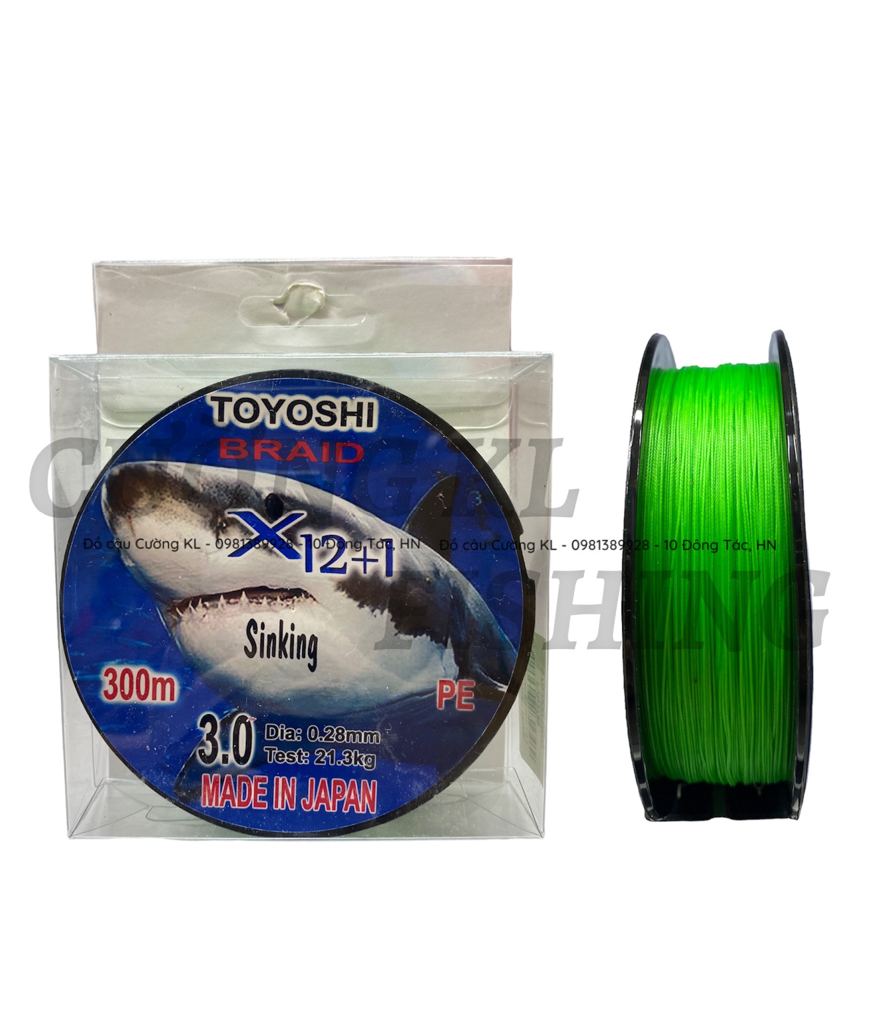 Dù chìm Toyoshi Cá Mập X12+1 Sinking 200m
