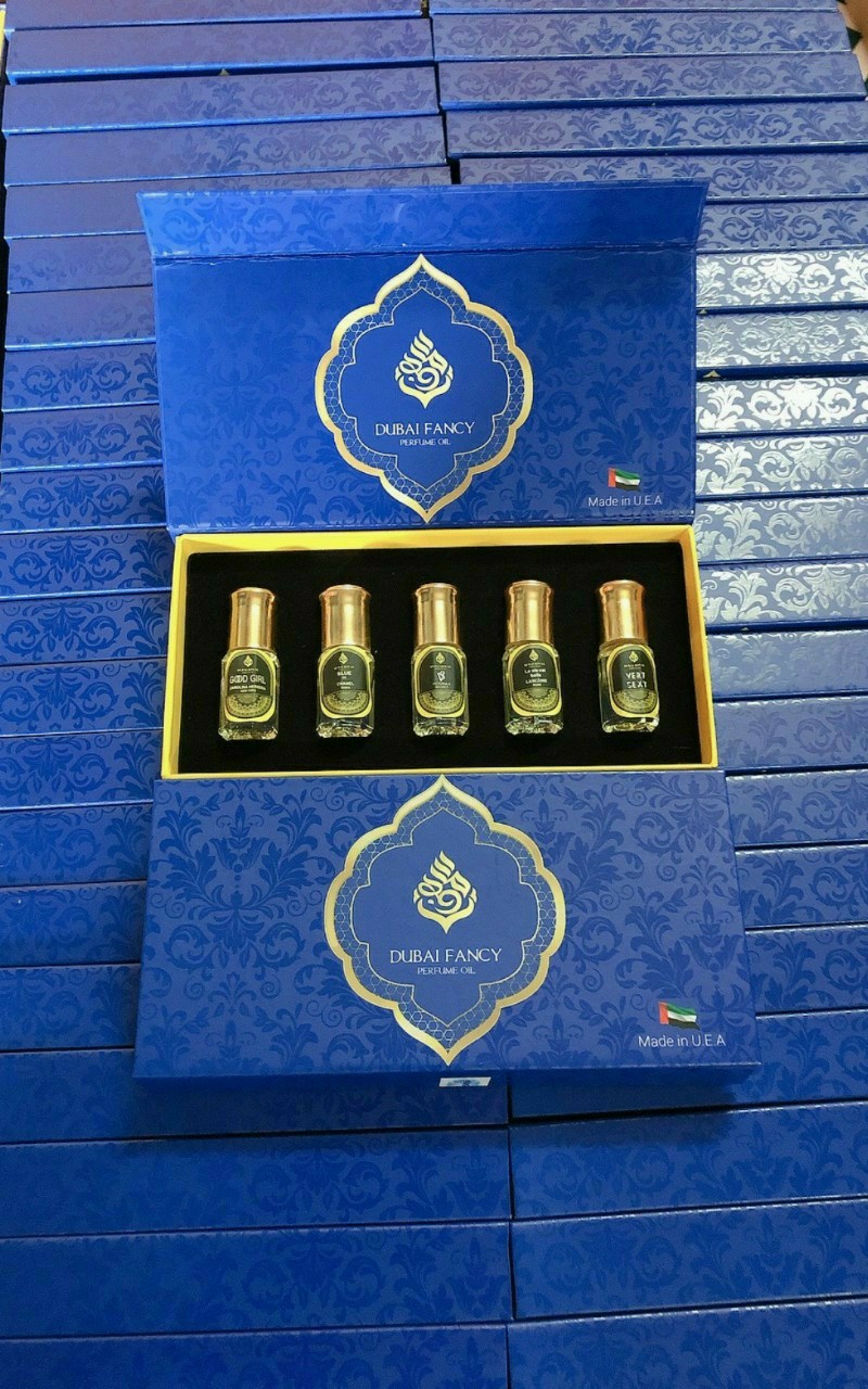 Set 5 lọ tinh dầu nước hoa Dubai