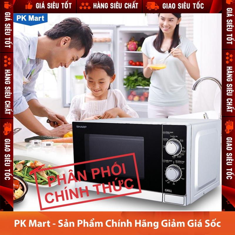 Lò vi sóng SHARP R-G222VN-S 20 lít có chức năng nướng hàng công ty
