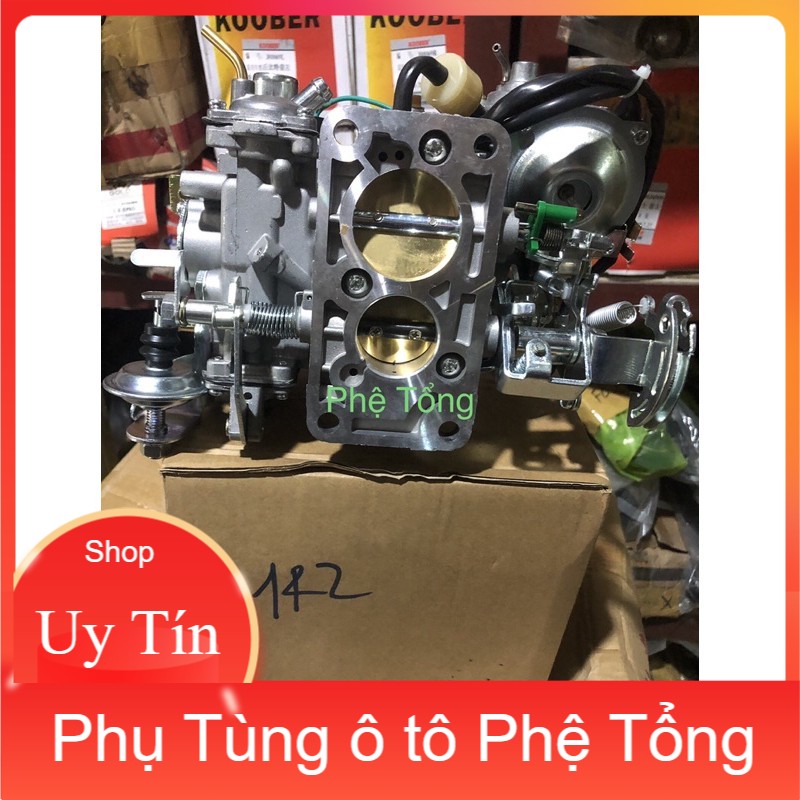 Bộ chế hoà khí ( Bình xăng con ) Toyota 1RZ hiace 2001