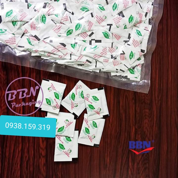 Túi hút oxy 60CC Hàn Quốc dành đóng gói thực phẩm (bộ 300 túi)