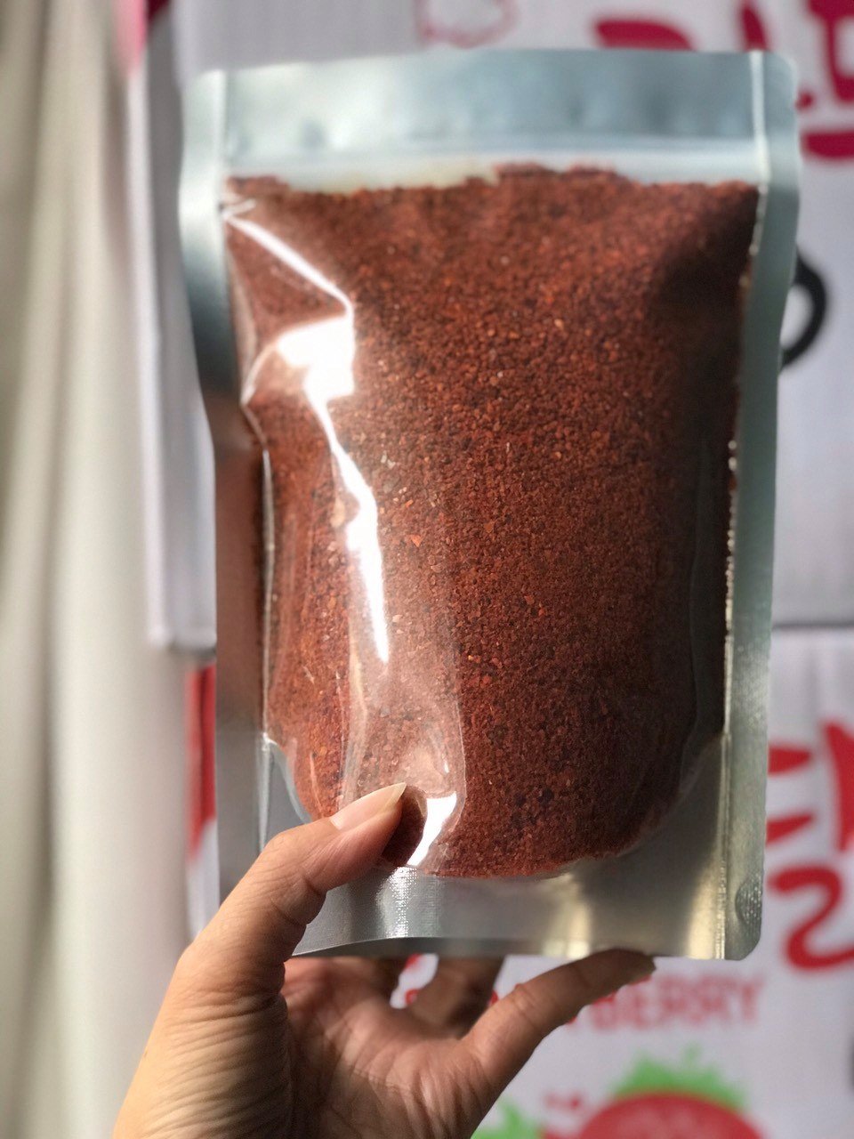 100g Ớt bột Hàn Quốc loại ngon (Vảy)