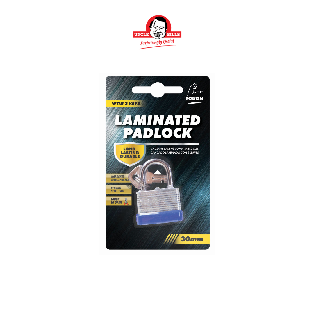 Steel Padlock 3cm Uncle Bills HG0003