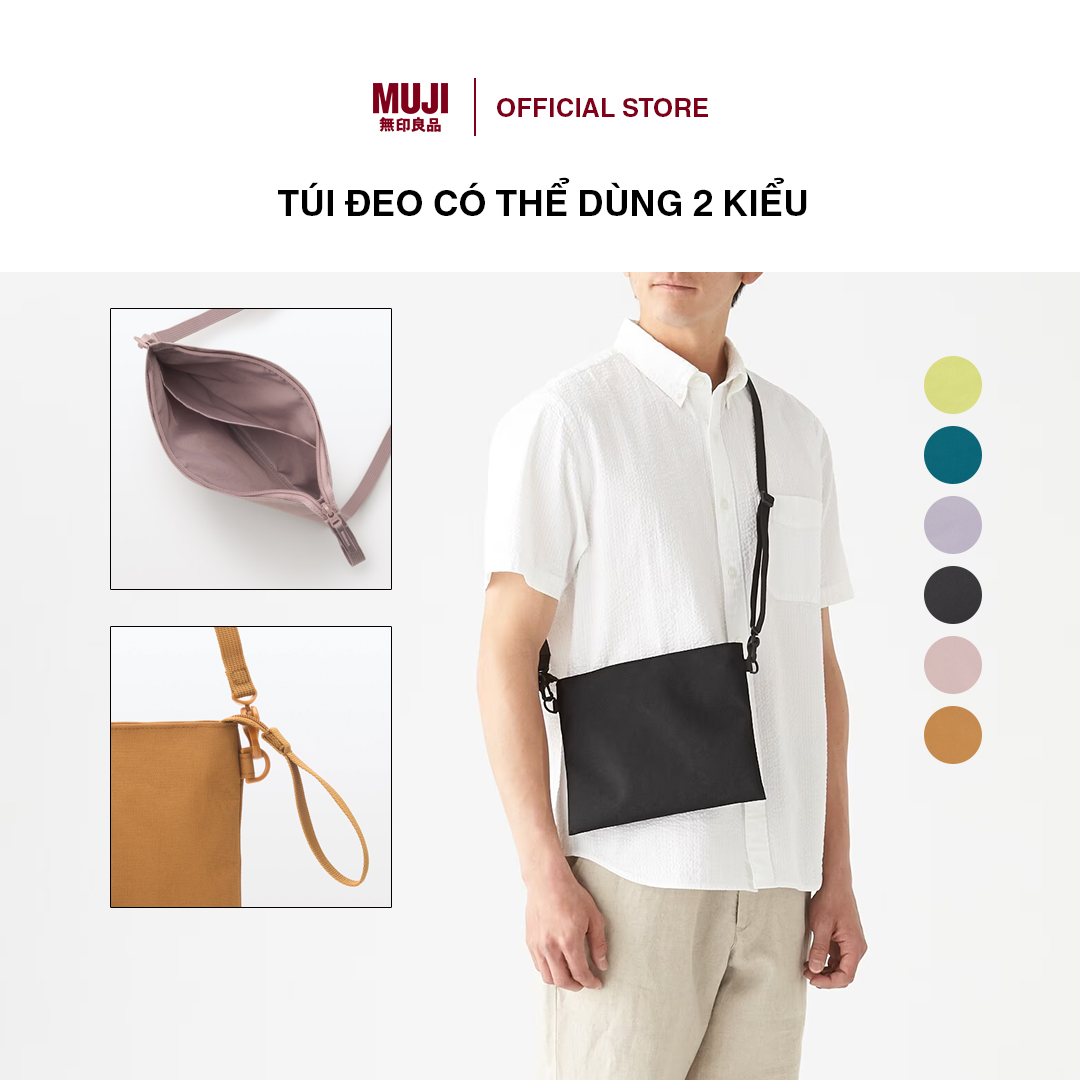 Túi Đeo Có Thể Dùng 2 Kiểu MUJI