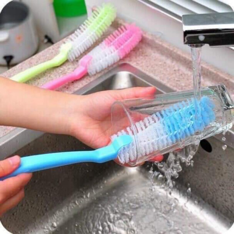 Bộ cọ rửa cốc, bình sữa 4 chi tiết, bộ cọ rửa bình sữa - núm ty - cốc 4 chi tiết,bộ cọ rửa cốc, bình sữa 4 chi tiết